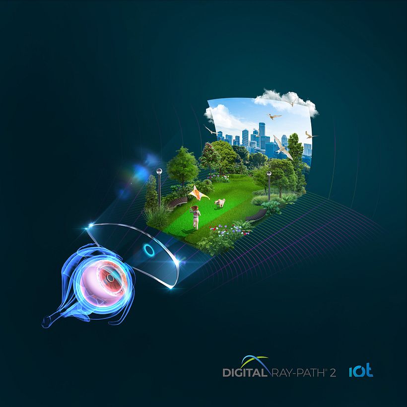 IOT Digital Ray-Path® 2 - Ilustración tradicional