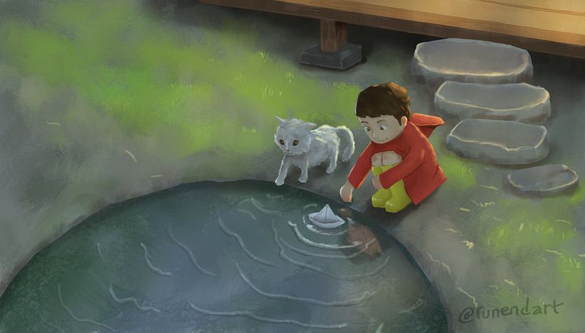 My project in Lighting Principles for Digital Painting course 0