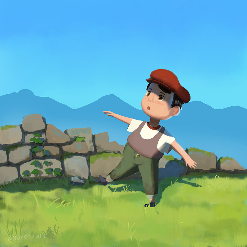 My project in Lighting Principles for Digital Painting course 3