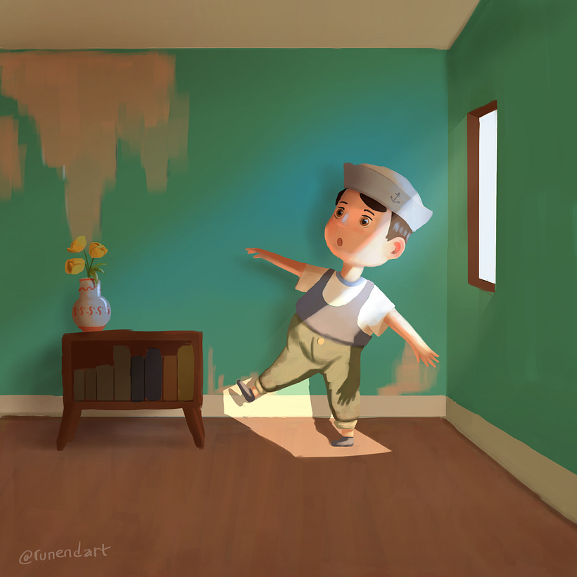 My project in Lighting Principles for Digital Painting course 6