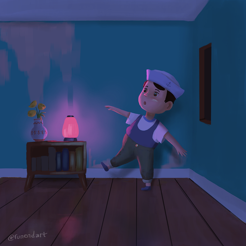 My project in Lighting Principles for Digital Painting course 7