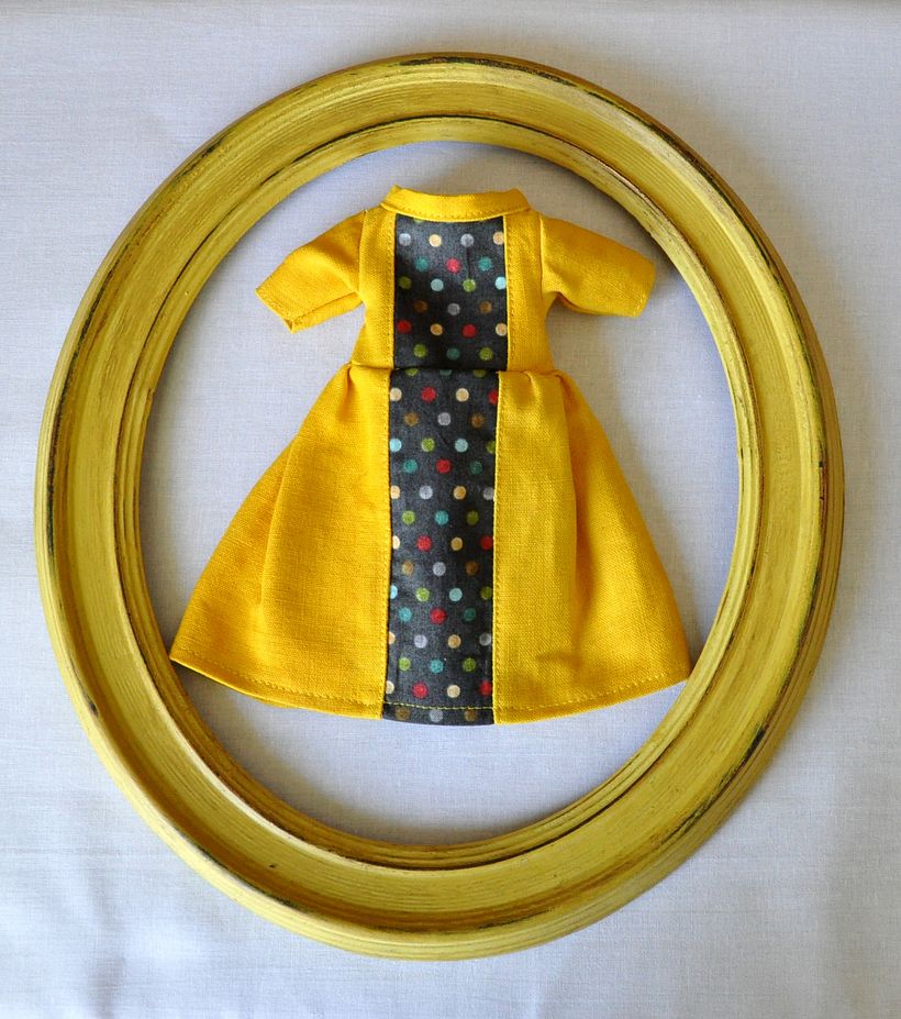 My first dress. Soooo adorable and practical pattern. Love to sew this.