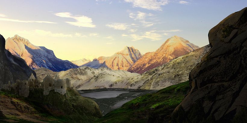 My project in Matte Painting: Creating Photorealistic Worlds course 1