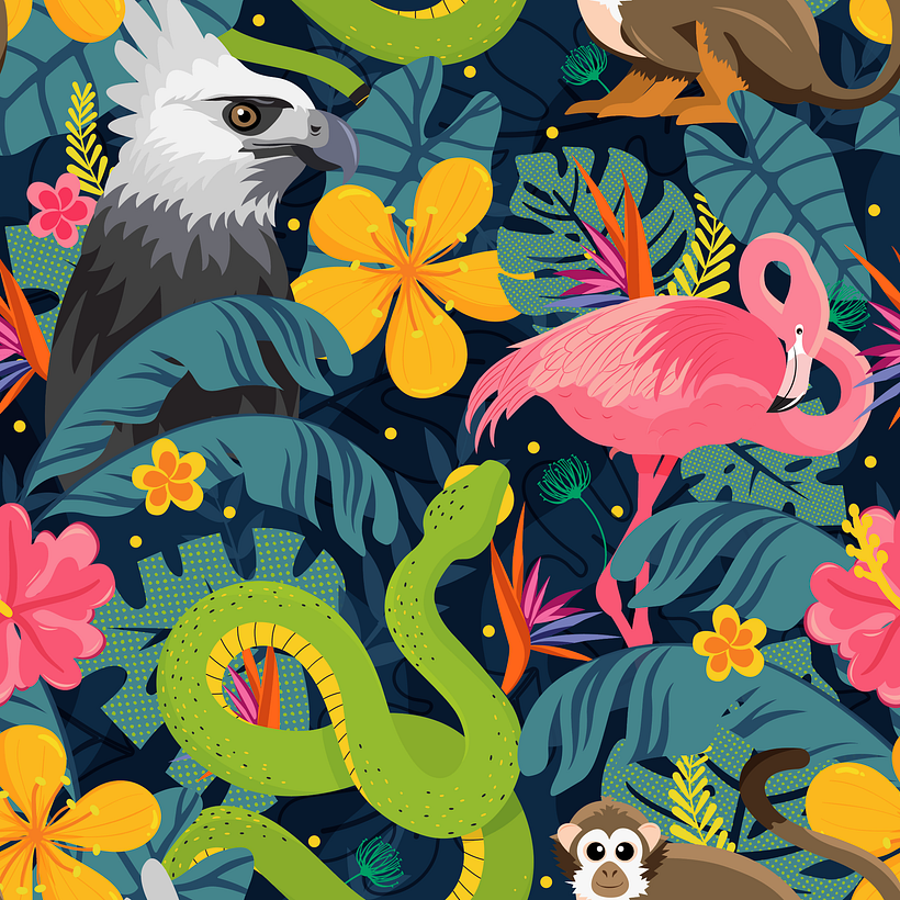 *CÁLIDO* BRUNICIO // ILUSTRACIÓN TEXTIL 6