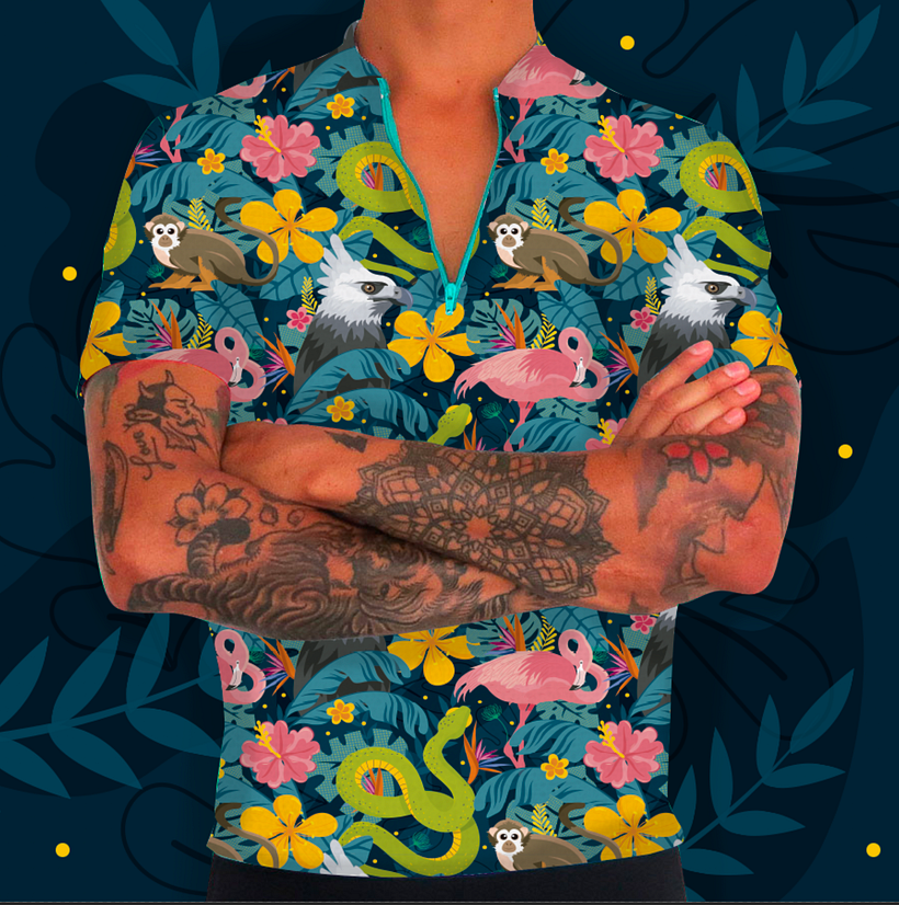 *CÁLIDO* BRUNICIO // ILUSTRACIÓN TEXTIL 8