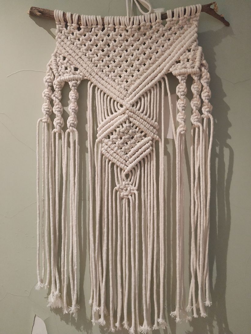 Mi Proyecto del curso: Técnicas de macramé circular 4