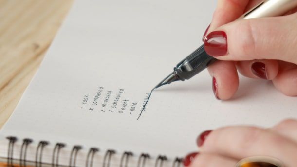 Você pode usar esses símbolos como base para o seu diário ou adaptá-los às suas necessidades e estilo