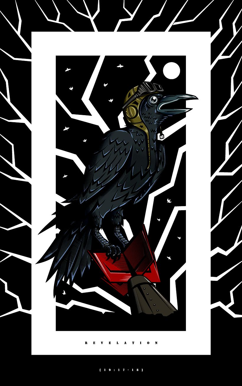 Cuervo: Arte vectorial 2