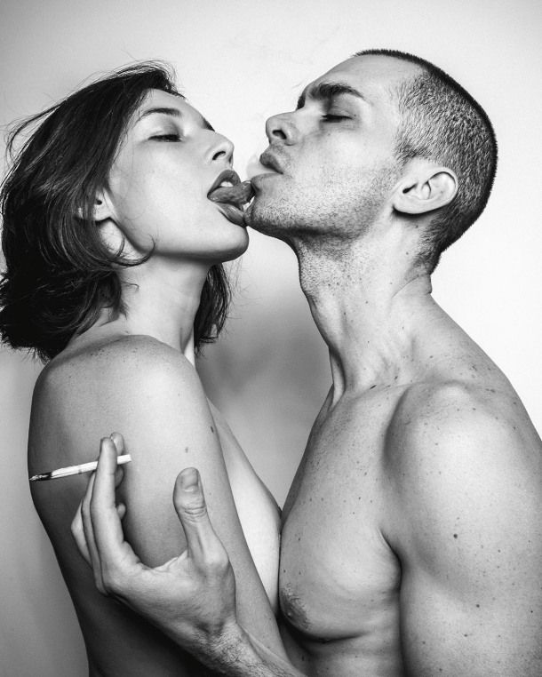 Salma and Mac, from the band Carne Doce, by Daryan Dornelles.
