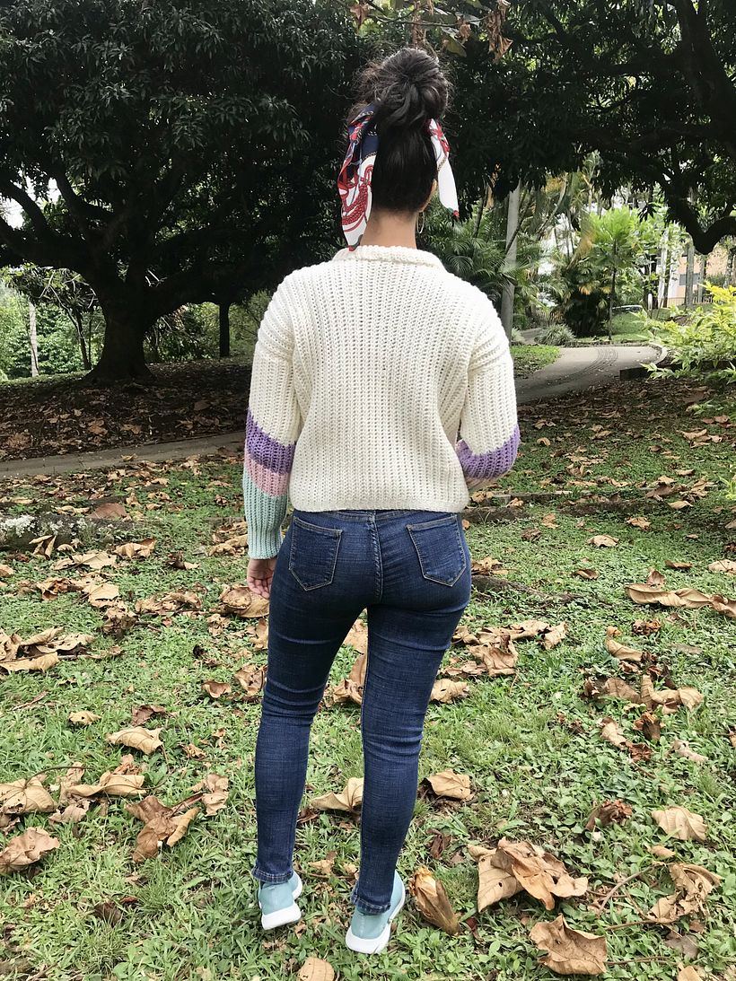 Mi Proyecto del curso: Crochet: crea prendas con una sola aguja 1