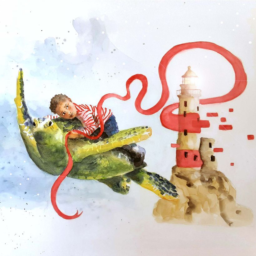 My project in Watercolor Techniques for Dreamlike Illustrations course 1