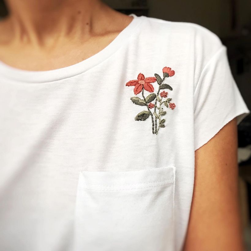 Embroidery on clothes 4