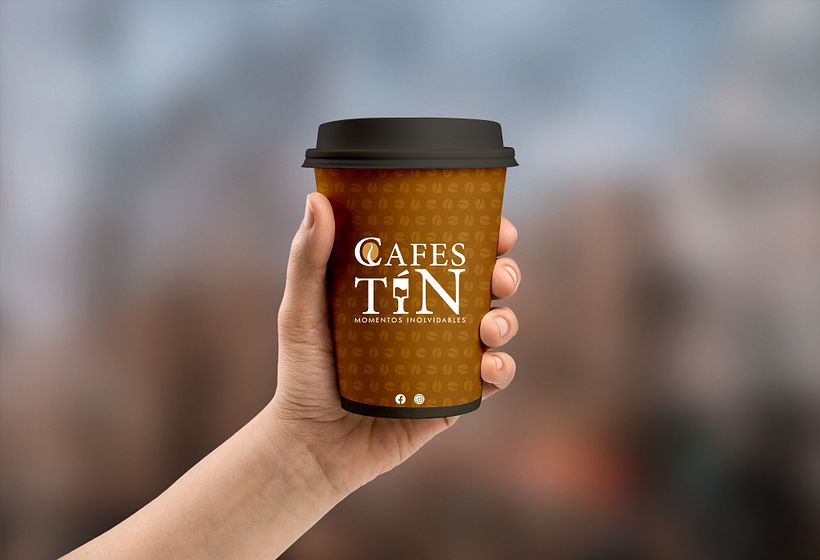 Mi Proyecto del curso: Principios de conceptualización y branding - Cafestín 4