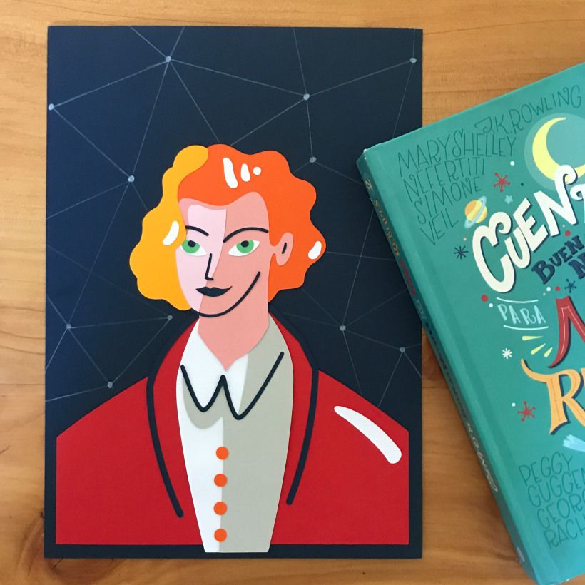 Anita Daverede trabaja con papel y el resultado es espectacular. 