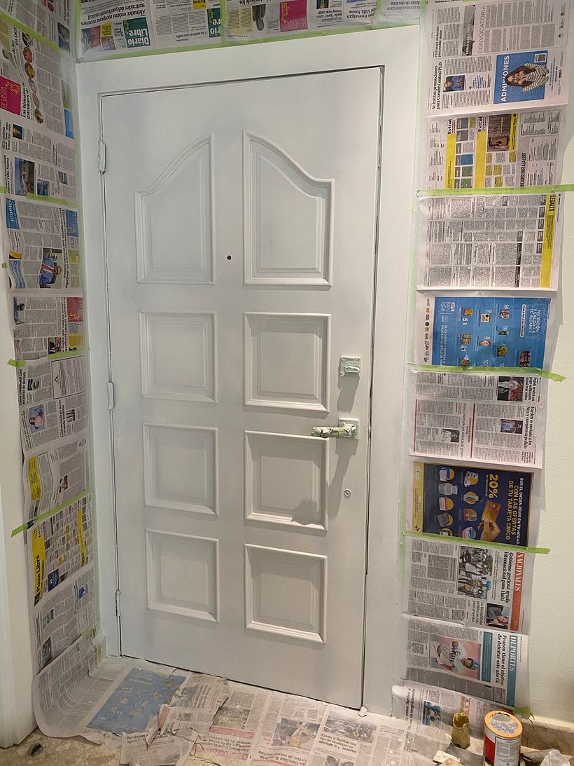 Mi puerta principal (Antes)
