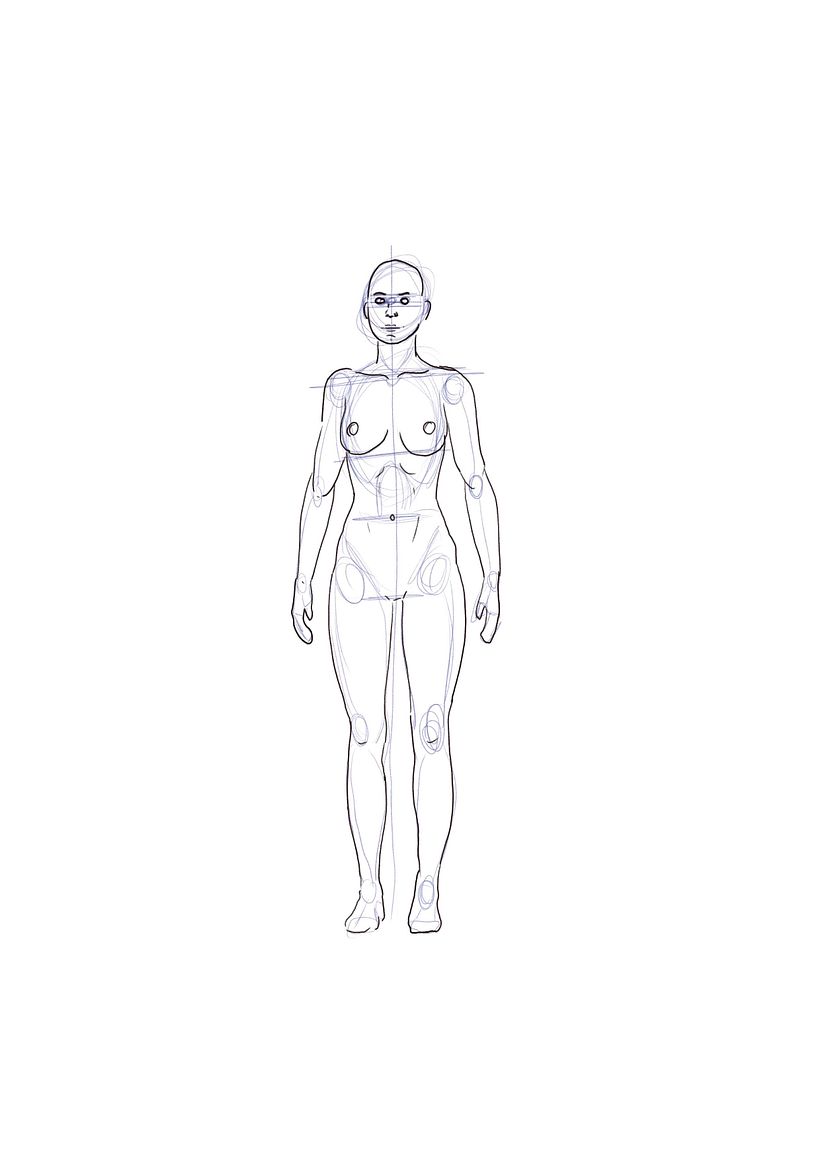 Mi Proyecto del curso: Dibujo anatómico para principiantes 1
