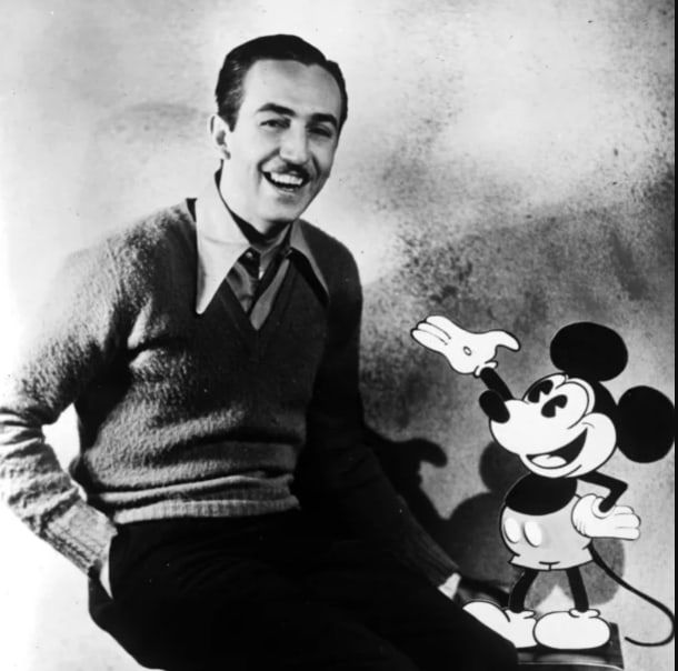 Walt Disney. Source: General Photographic Agency / Hulton Archive.