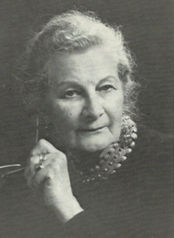 Portrait of Sylvia Moberly-Holland.