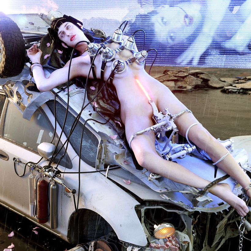 Original work by Frederikheyman for Arca's album cover