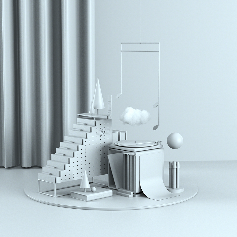 Iluminando la escena.