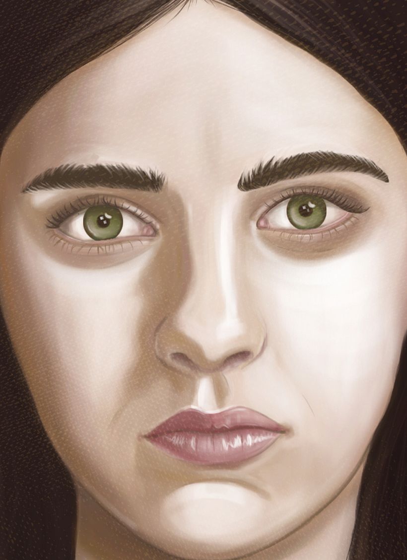 Leanne Grayson - Servant  - Técnicas digitales de retrato ilustrado 2