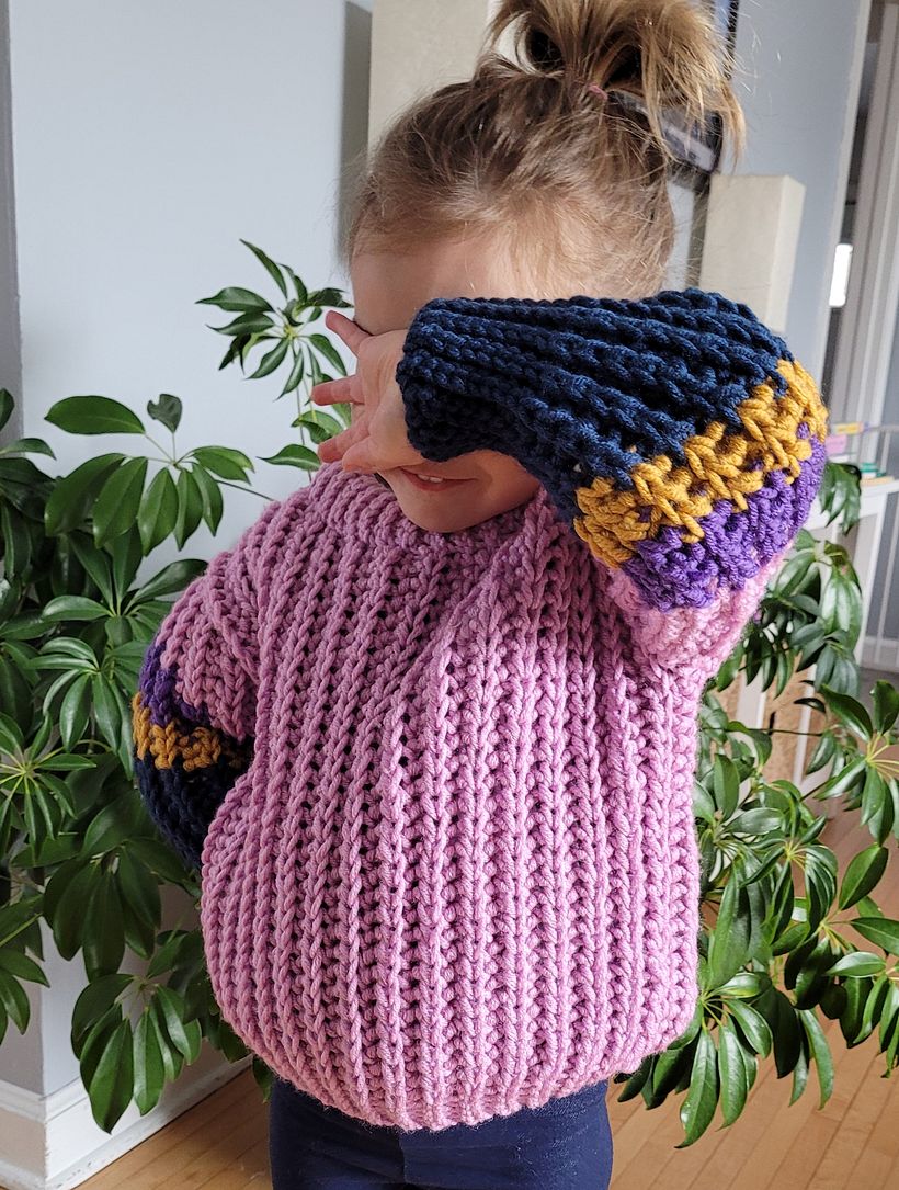 Mi Proyecto del curso: Crochet: crea prendas con una sola aguja 1