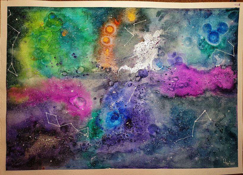 My project in Modern Watercolor Techniques course 0