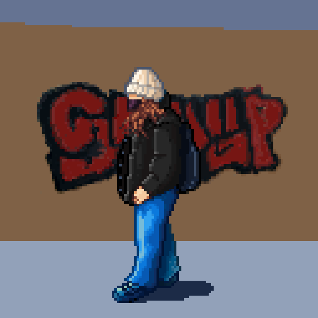 My project in Introduction to Character Design in Pixel Art course 0