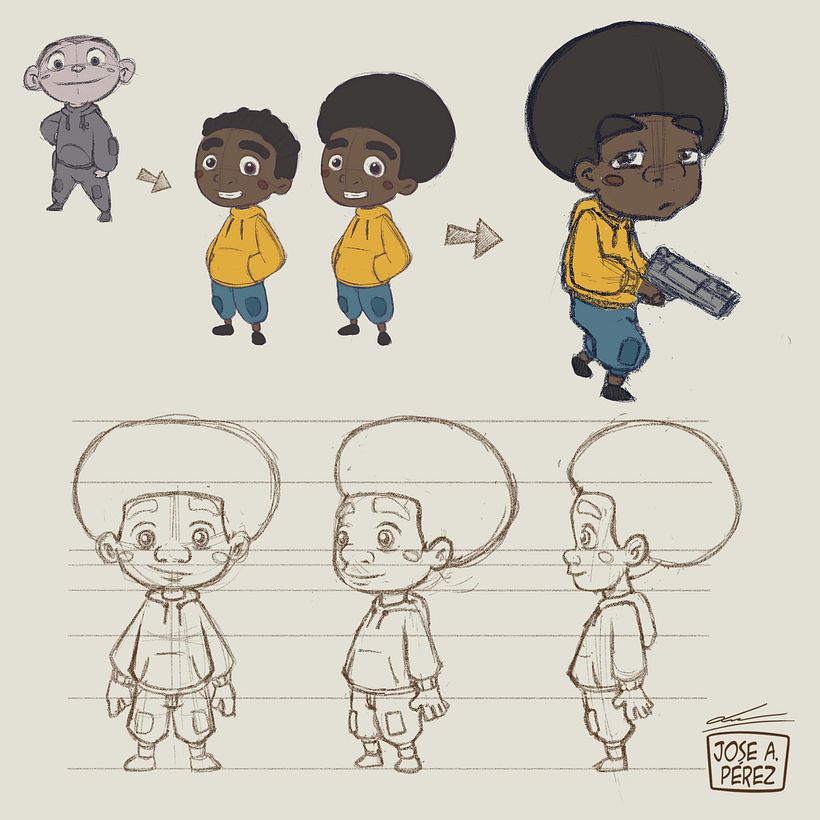 Personal Project / Character Concept 1 3