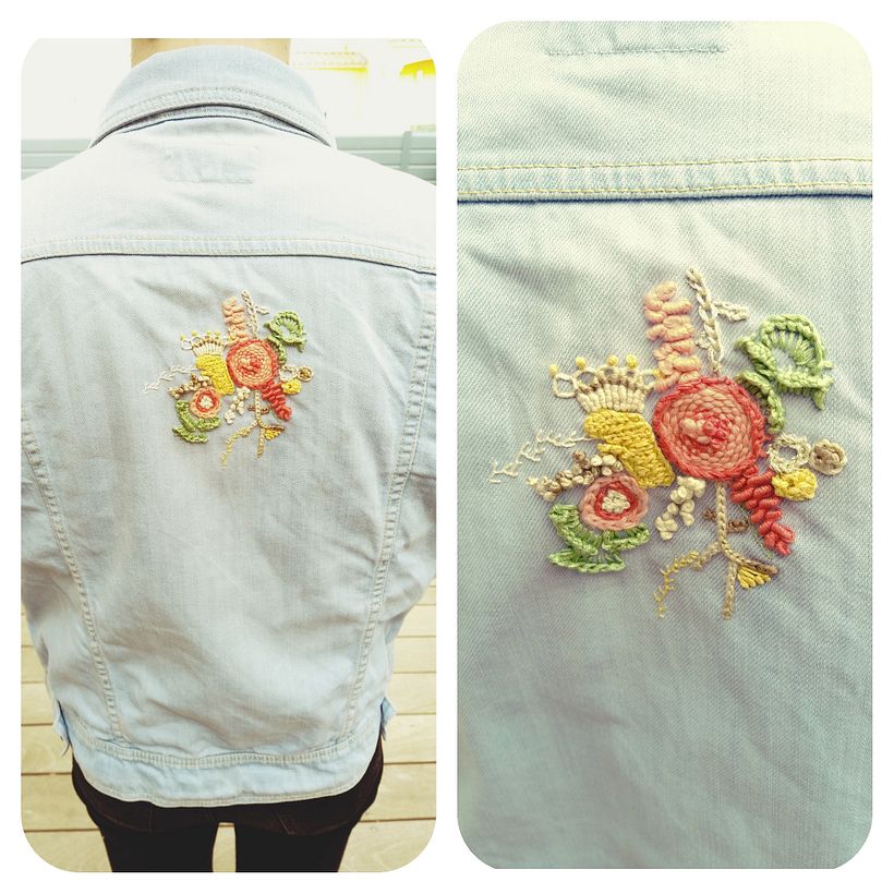 My project in Advanced Embroidery Techniques: Stitches and Compositions with Volume course 0