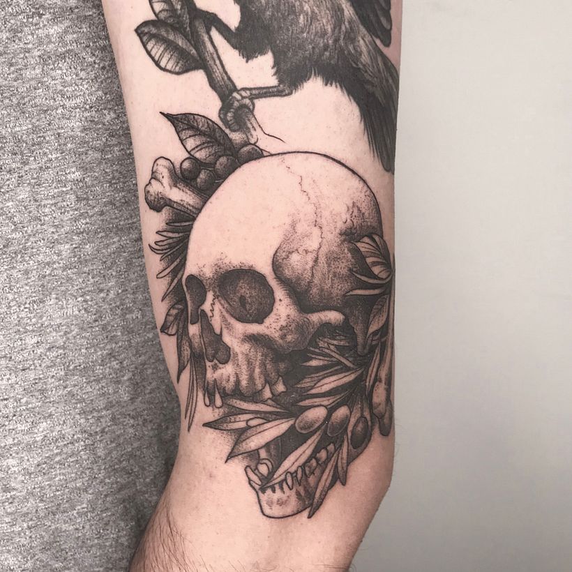 Tatuajes de cráneos 12