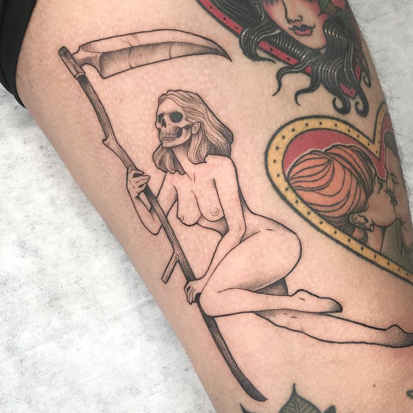 Tatuajes de cráneos 7