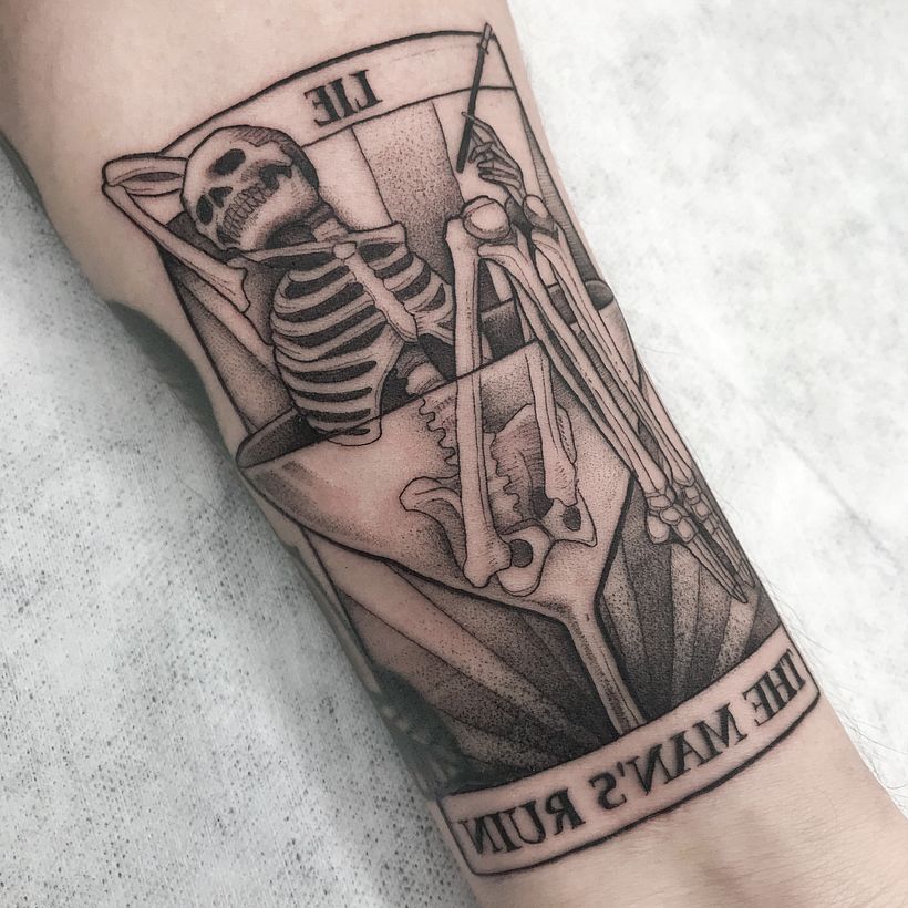 Tatuajes de cráneos 10