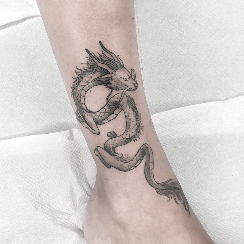 Tatuajes de dragones y serpientes 9