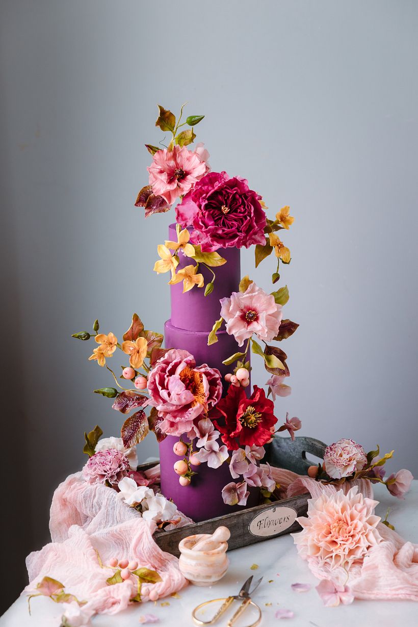 Cake design by Julián Ángel. 
