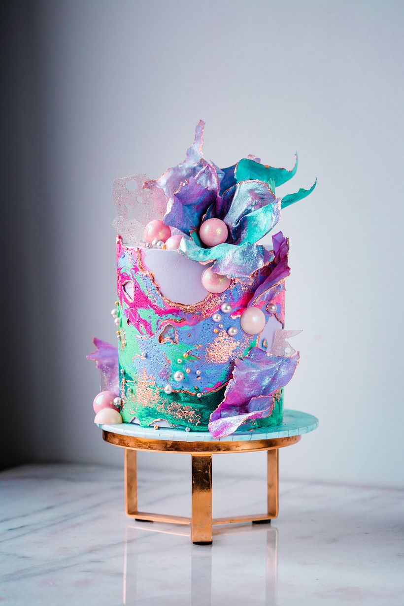 Cake design by Julián Ángel.