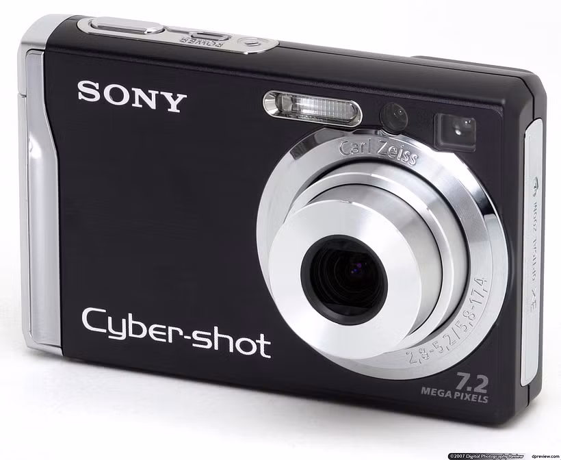 Sony Cyber-shot W80 camera.