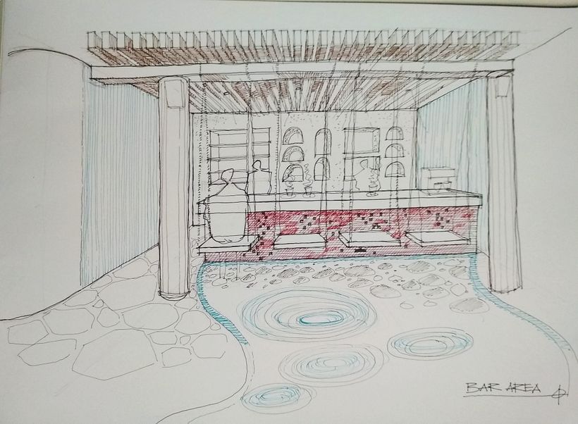My project in Introduction to Freehand Architectural Design course 0