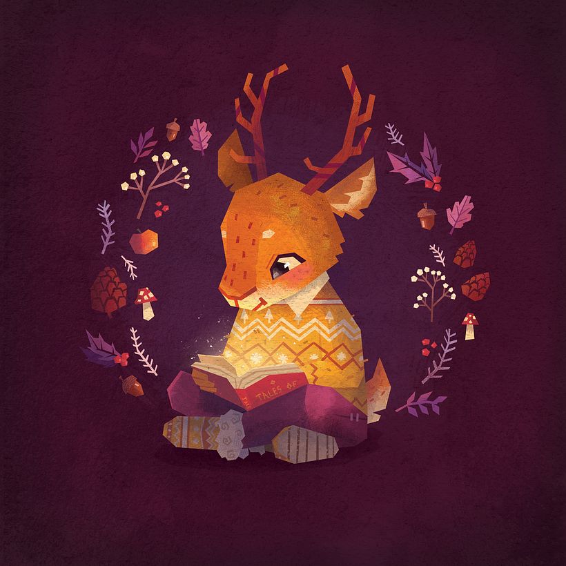 Cosy Winter | Domestika Time-lapse 1