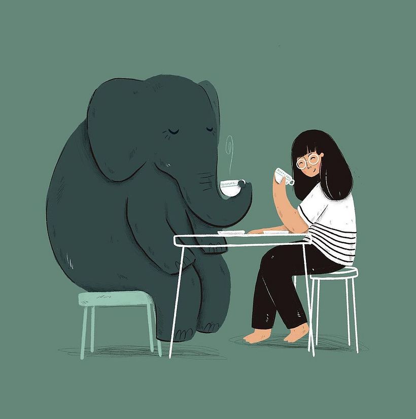 Sara se inspira na fusão entre o ser humano e a natureza