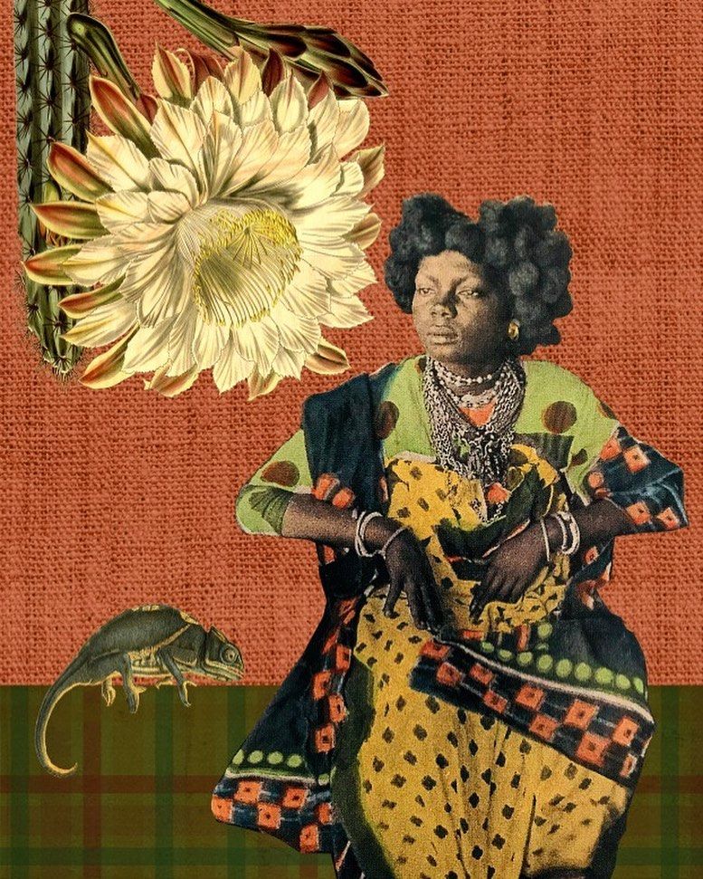 Ruth Bañón se inspira na Natureza, cujas florestas, vida vegetal e animal estão muito presentes em suas obras