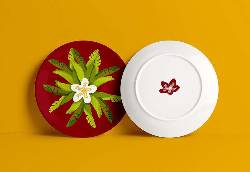 Meu projeto do curso: Ilustração flat com Photoshop - Flor de Lótus 3