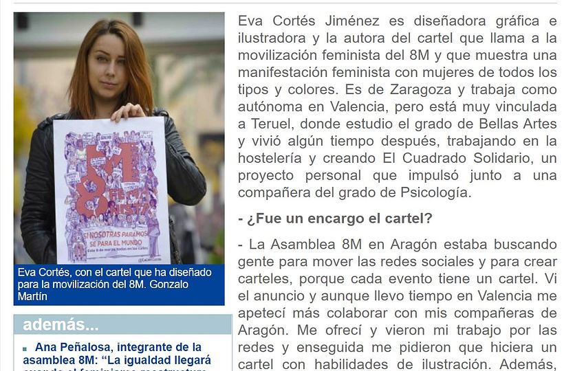 Diario de Teruel. 08/03/2019 - Autoría de la imagen