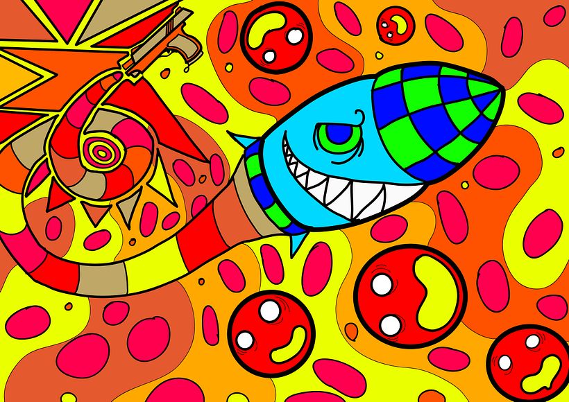 Vectorizado y Coloreado // Vectorized and coloured
