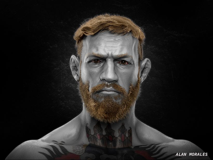 Modelado realista con ZBrush: Conor Mcgregor 0