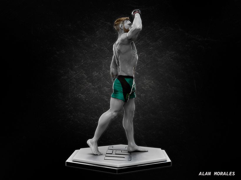 Modelado realista con ZBrush: Conor Mcgregor 4
