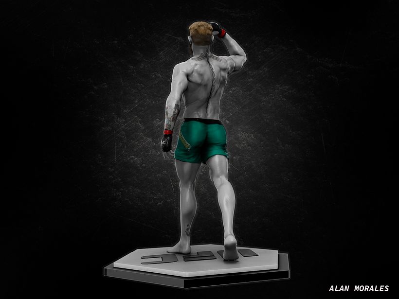 Modelado realista con ZBrush: Conor Mcgregor 6