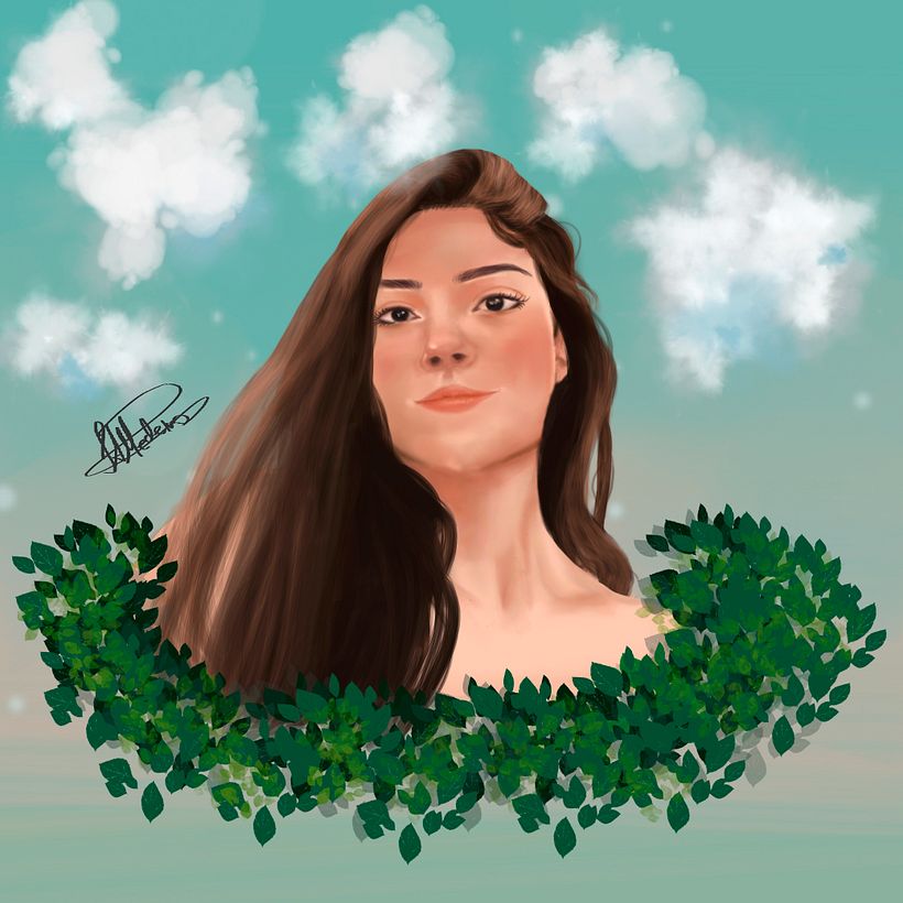 Meu projeto do curso: Retrato digital no Photoshop com um toque de fantasia 0