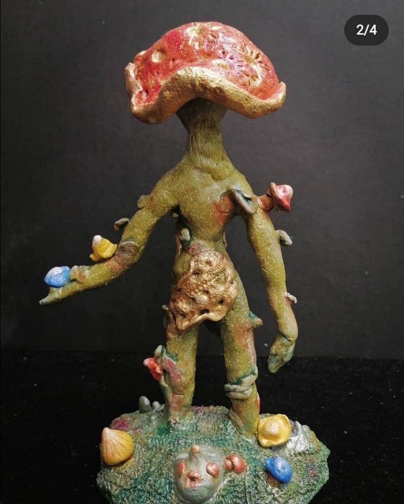 Mi Proyecto del curso: Escultura de personajes en plastilina epóxica 1