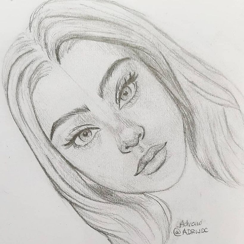 Dibujos retratos a lápiz 0
